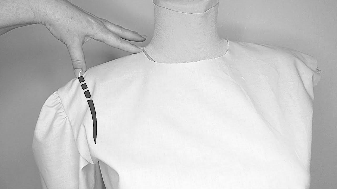 ✅Methods to Cut back Extensive Shoulder Rapidly/Wonderful Stitching Methods/Technique 1