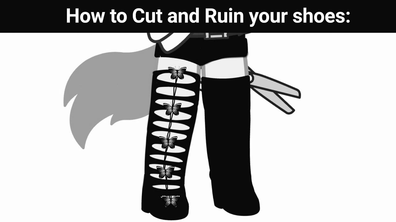 How to damage your shoe in 10 seconds: 😀