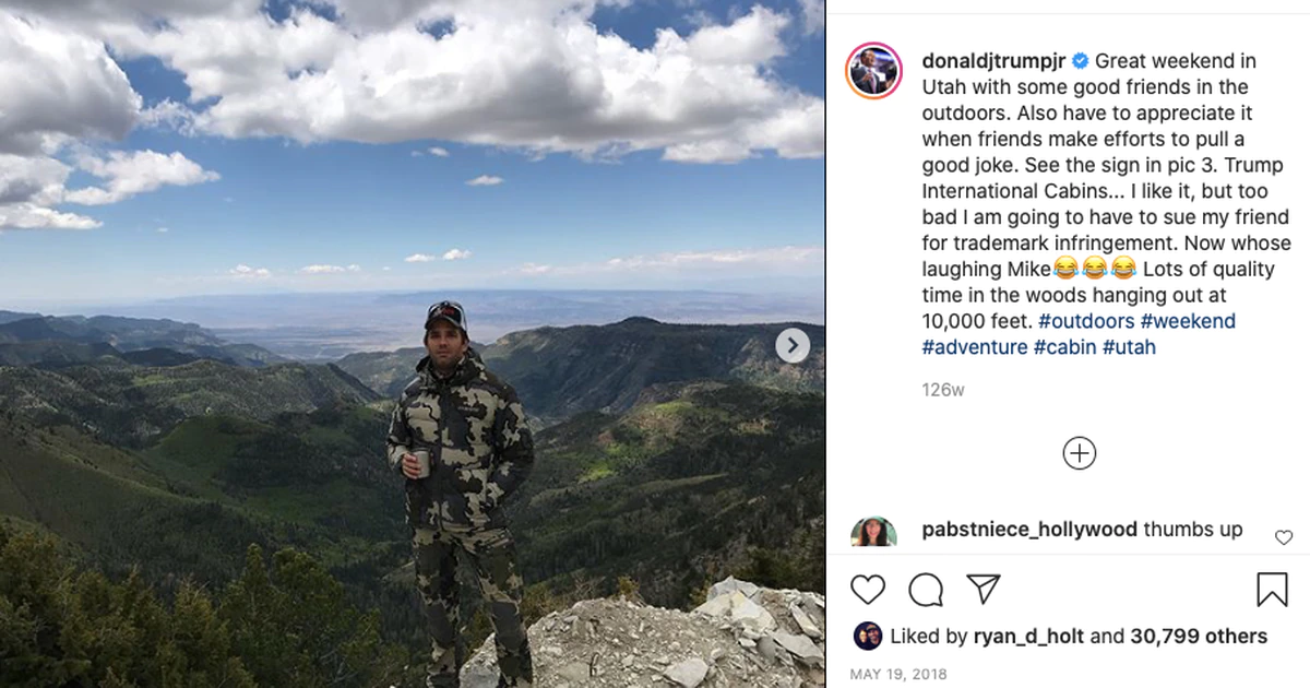 Fees filed against guide of Donald Trump Jr.’s bear hunt in Utah