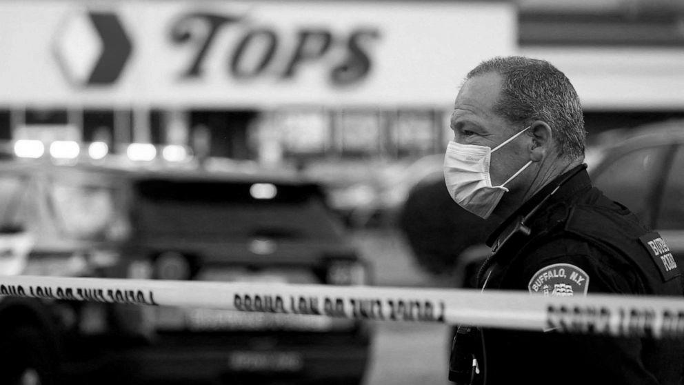 Not less than 10 dead in mass taking pictures at Buffalo, New York, supermarket in alleged hate crime