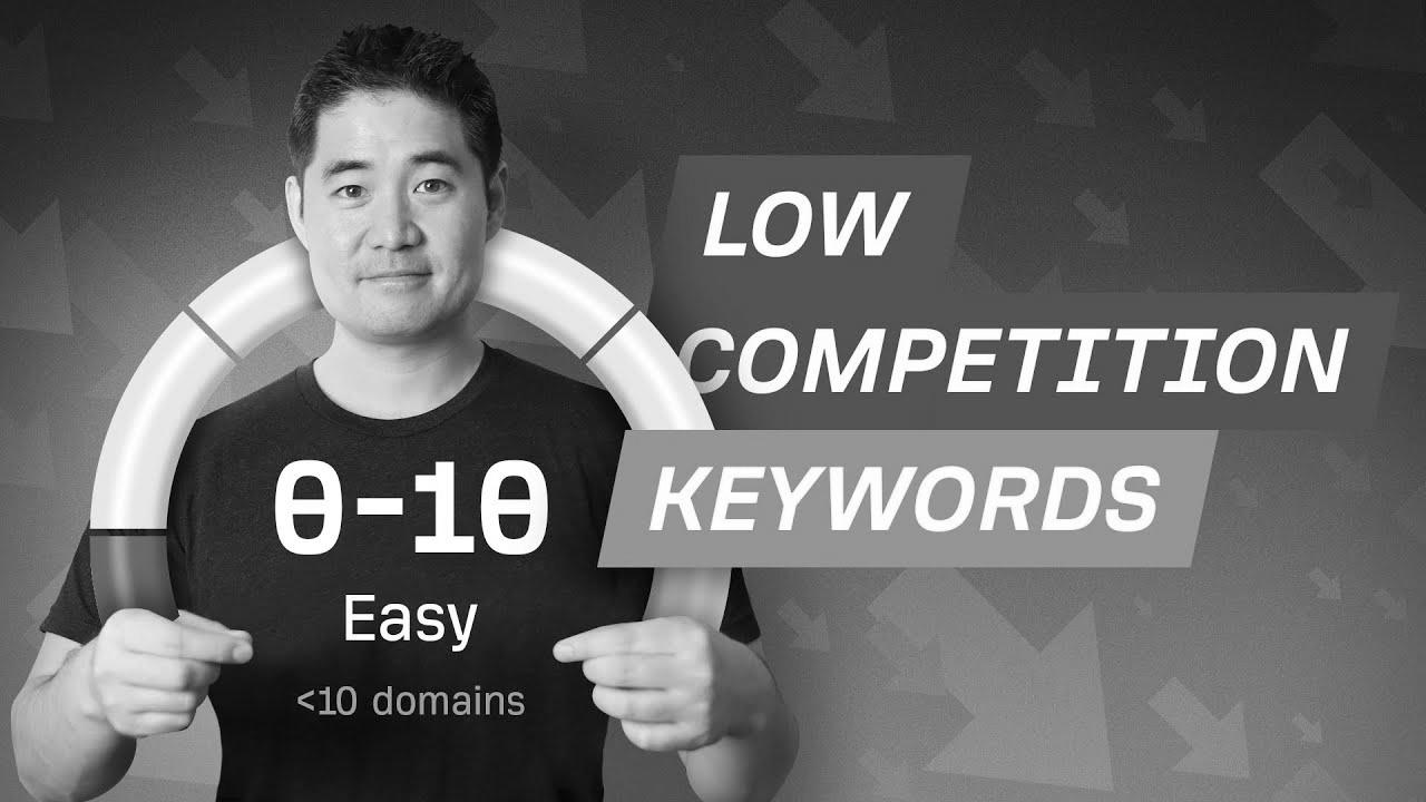  Find Low Competitors Keywords for search engine optimisation